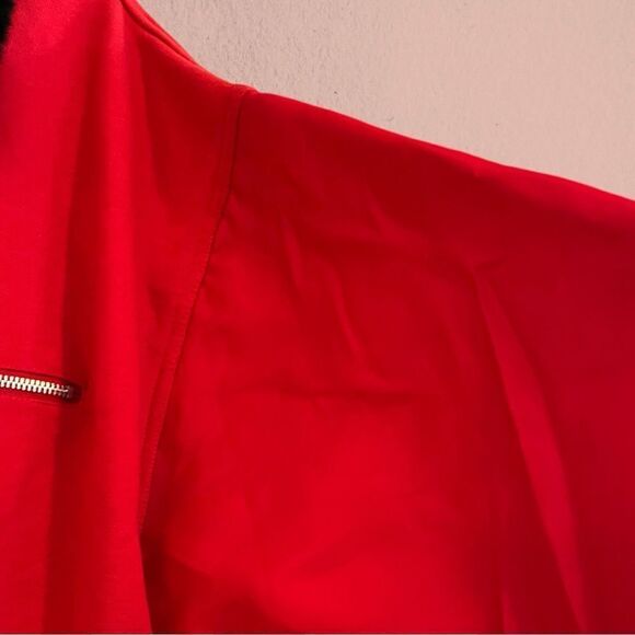 Vintage Liz Claiborne red cinched waist jacket - Picture 5 of 9